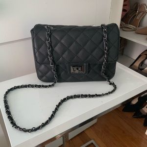 Black crossbody bag